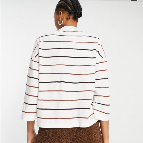 NWT Striped T-Shirt/Sweatshirt - Picture 2 of 7